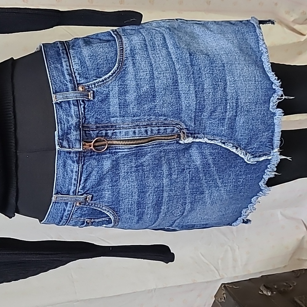 Rag & bone jean skirt